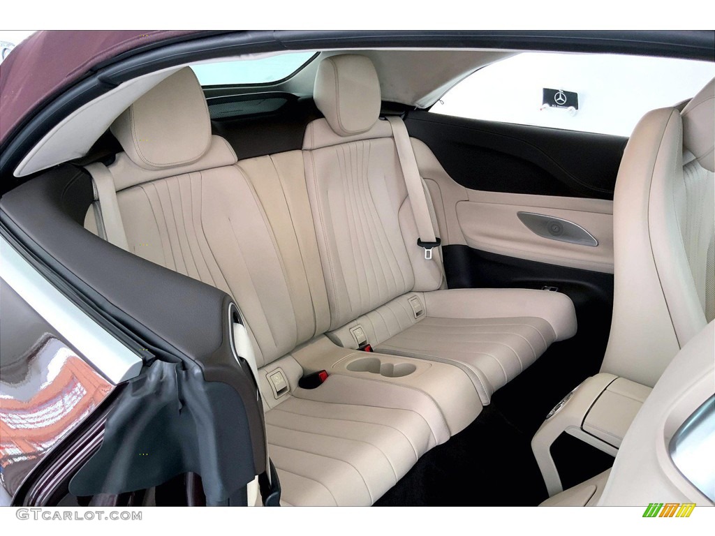2019 Mercedes-Benz E 450 Cabriolet Rear Seat Photo #144236895