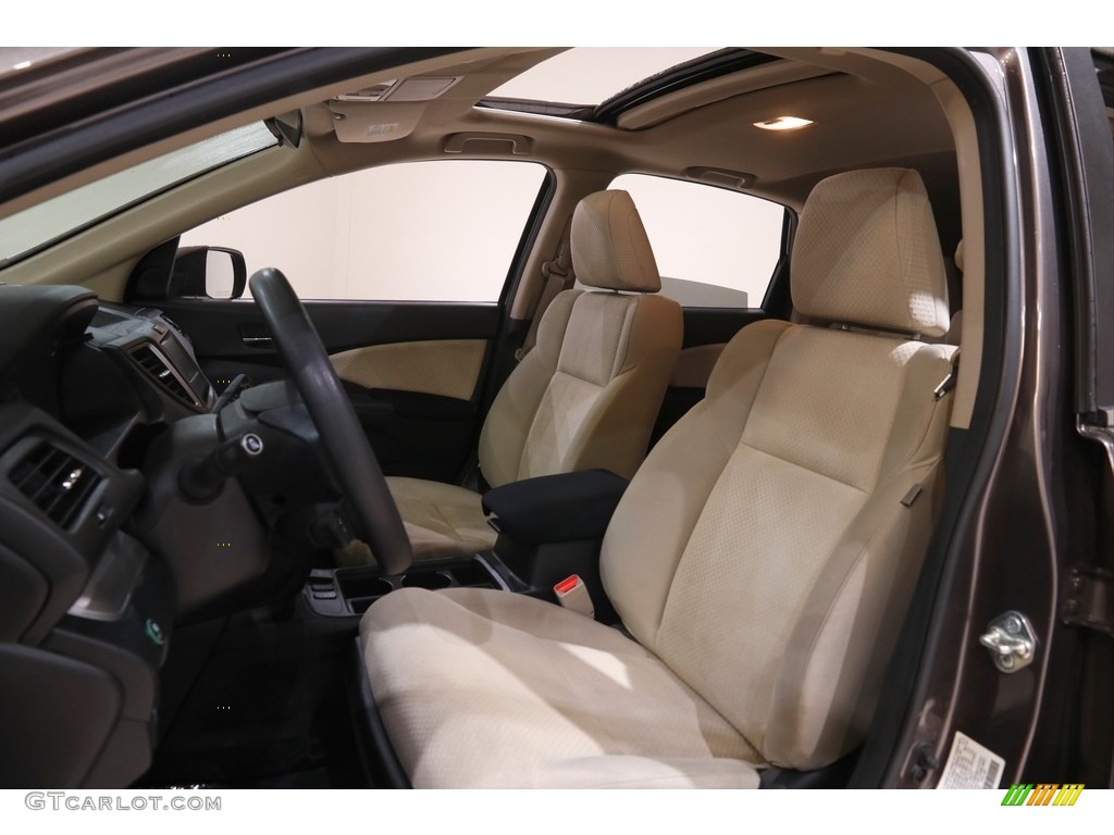 2016 CR-V EX AWD - Urban Titanium Metallic / Beige photo #5