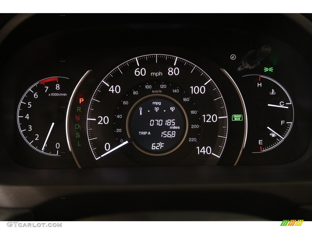 2016 CR-V EX AWD - Urban Titanium Metallic / Beige photo #8