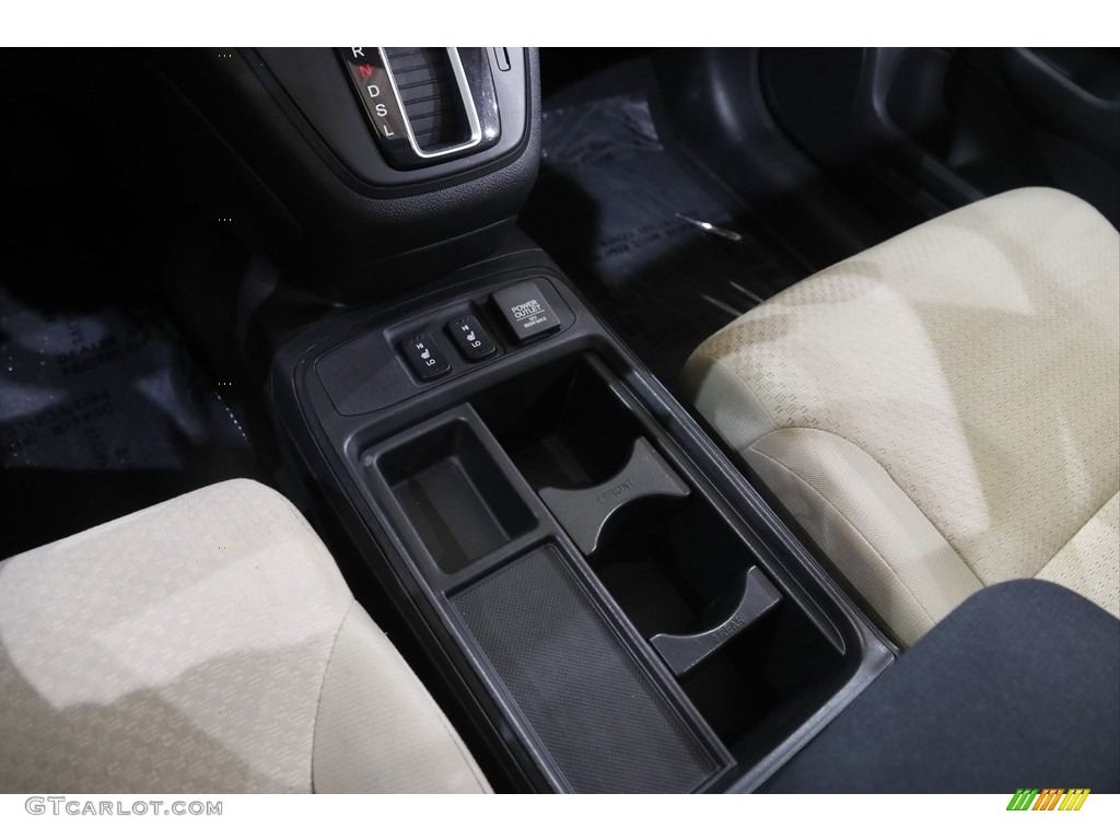 2016 CR-V EX AWD - Urban Titanium Metallic / Beige photo #16