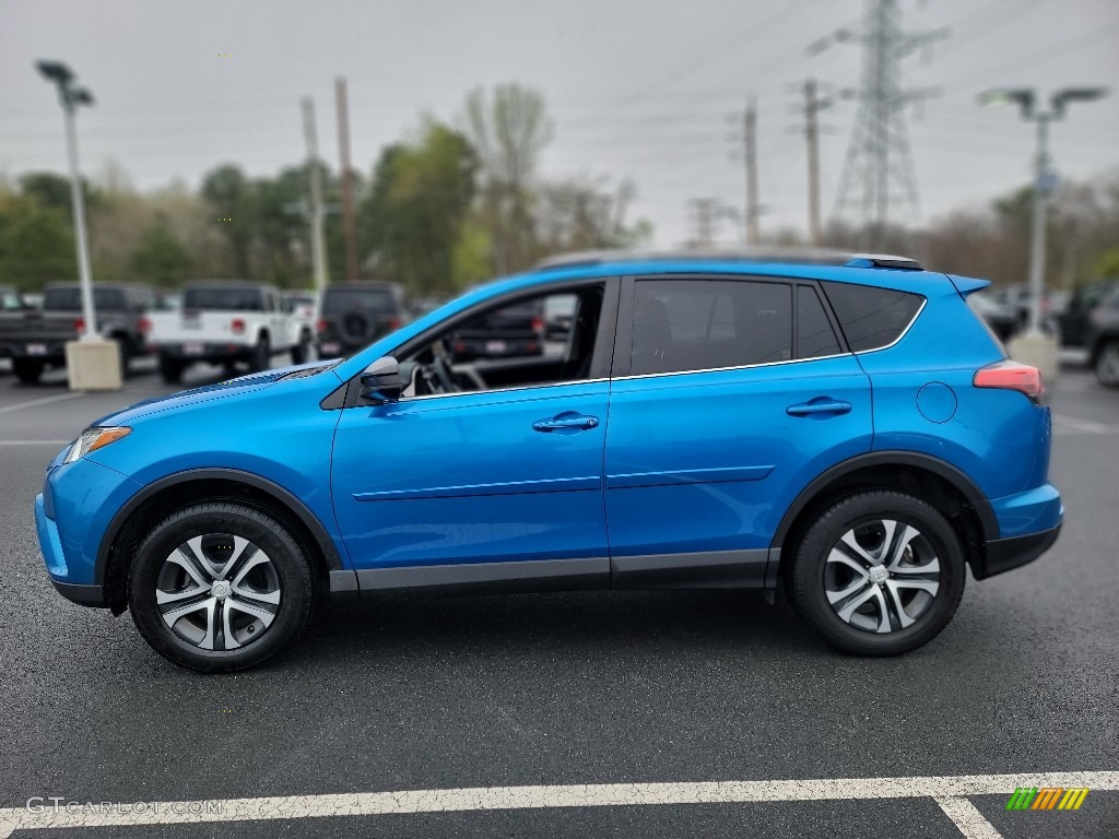 2018 RAV4 LE - Electric Storm Blue / Black photo #15