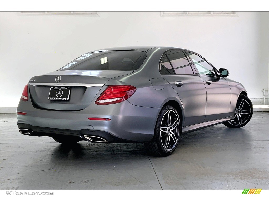 2019 E 300 Sedan - designo Selenite Grey Magno (Matte) / Black photo #13