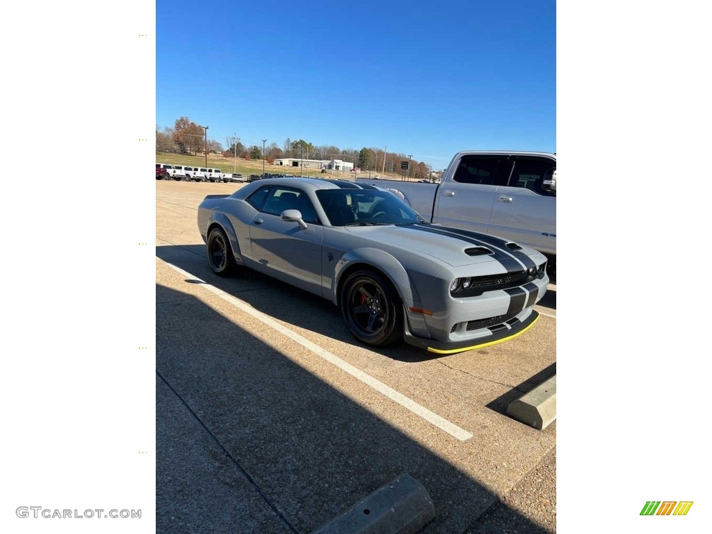 2021 Challenger SRT Hellcat Super Stock - Smoke Show / Black photo #2