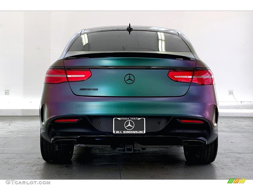 Purple/Green Chameleon Vinyl Wrap 2019 Mercedes-Benz GLE 43 AMG 4Matic Coupe Exterior Photo #144239379