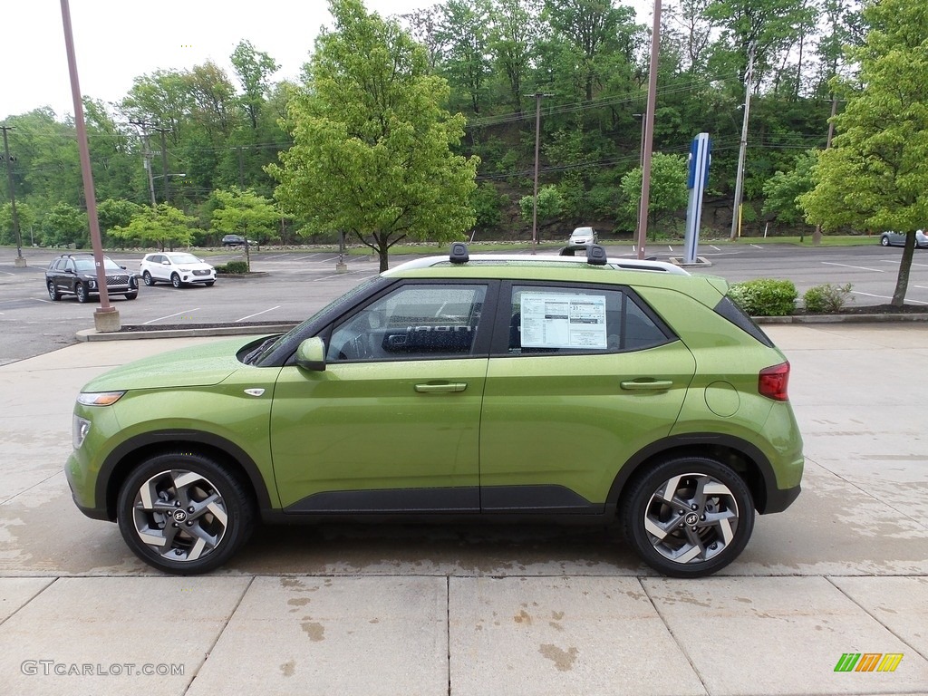 Green Apple 2022 Hyundai Venue SEL Exterior Photo #144239892