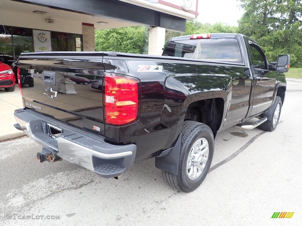 Black 2016 Chevrolet Silverado 3500HD LT Regular Cab 4x4 Exterior Photo #144240240