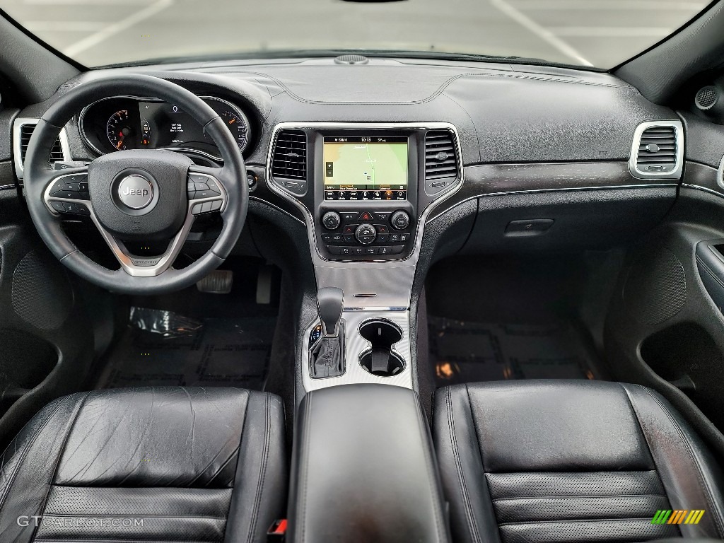 Black Interior 2018 Jeep Grand Cherokee Limited 4x4 Photo #144240381