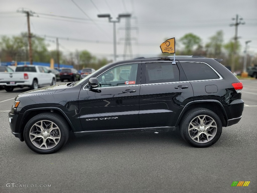 Diamond Black Crystal Pearl 2018 Jeep Grand Cherokee Limited 4x4 Exterior Photo #144240639