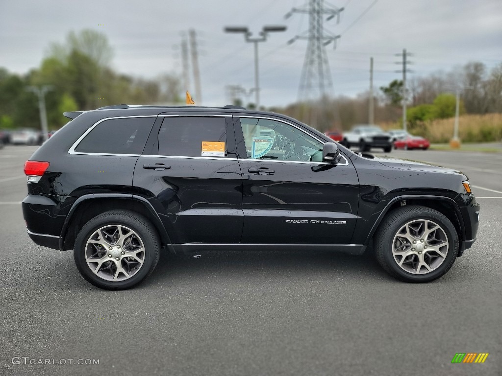 Diamond Black Crystal Pearl 2018 Jeep Grand Cherokee Limited 4x4 Exterior Photo #144240738