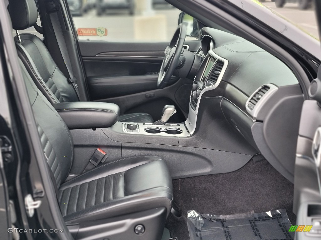 Black Interior 2018 Jeep Grand Cherokee Limited 4x4 Photo #144240840