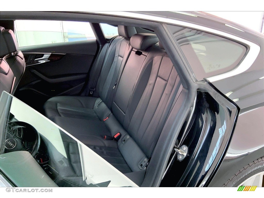 Black Interior 2019 Audi A5 Sportback Premium quattro Photo #144240870