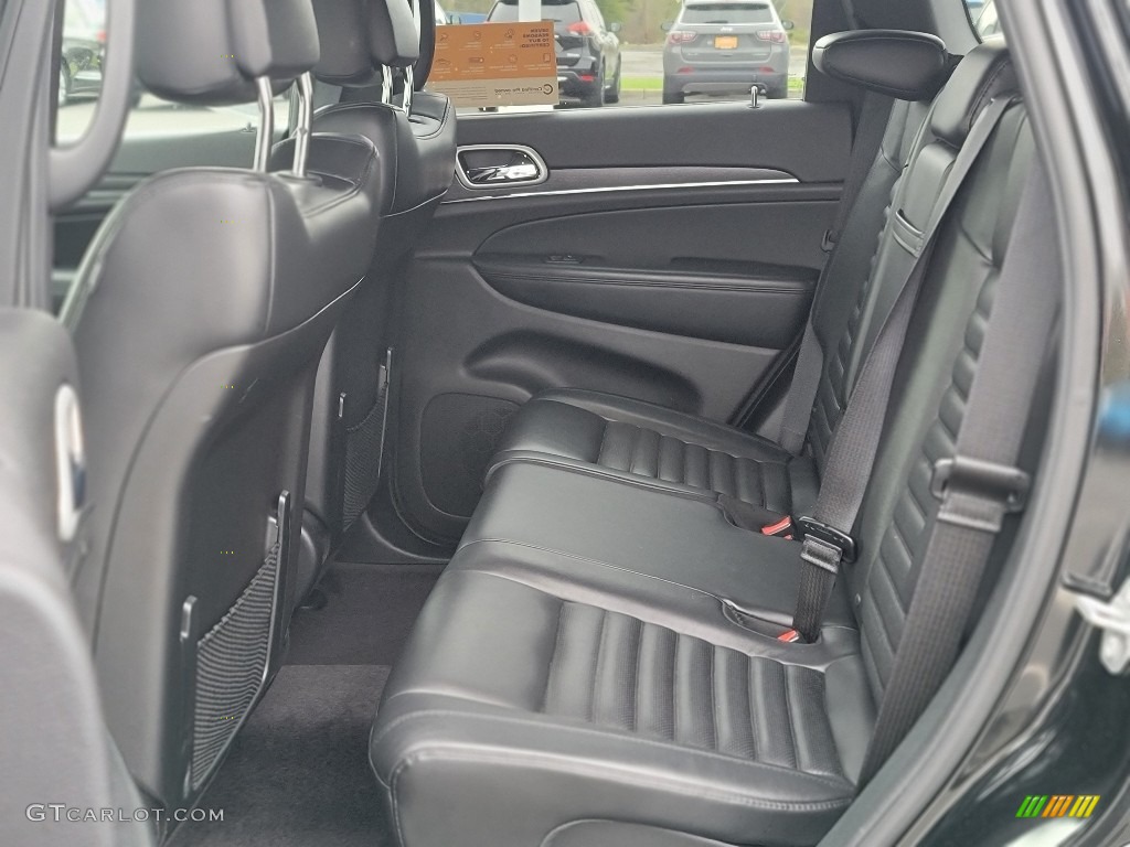 2018 Jeep Grand Cherokee Limited 4x4 Rear Seat Photos