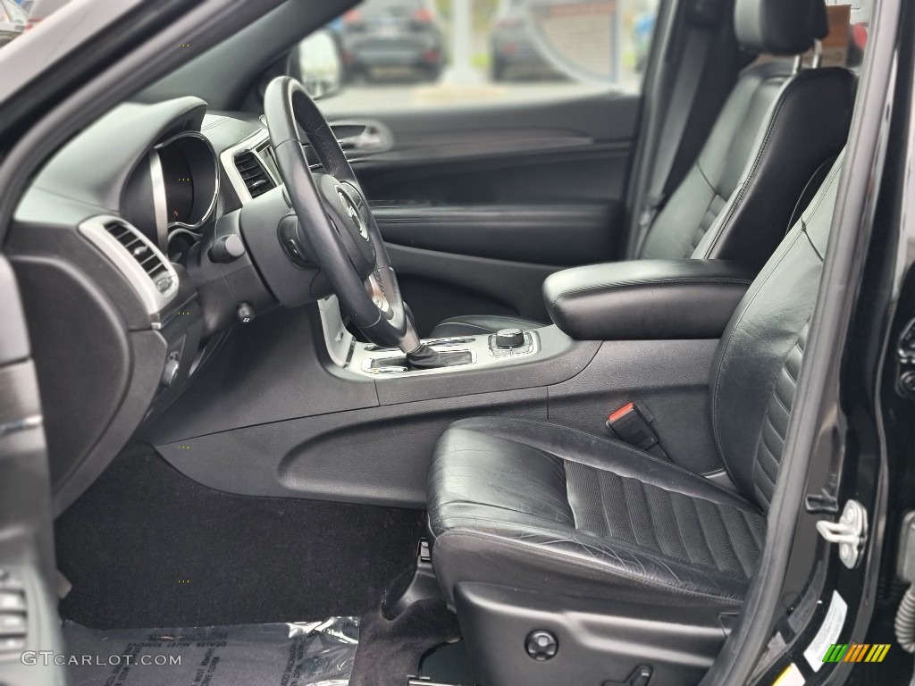 Black Interior 2018 Jeep Grand Cherokee Limited 4x4 Photo #144241086