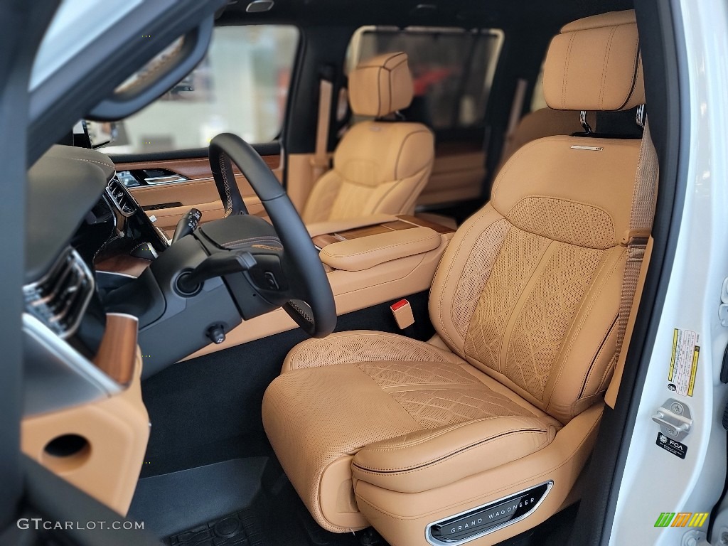 2022 Jeep Grand Wagoneer Series III 4x4 Front Seat Photo #144241407
