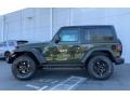 Sarge Green 2022 Jeep Wrangler Willys 4x4 Exterior