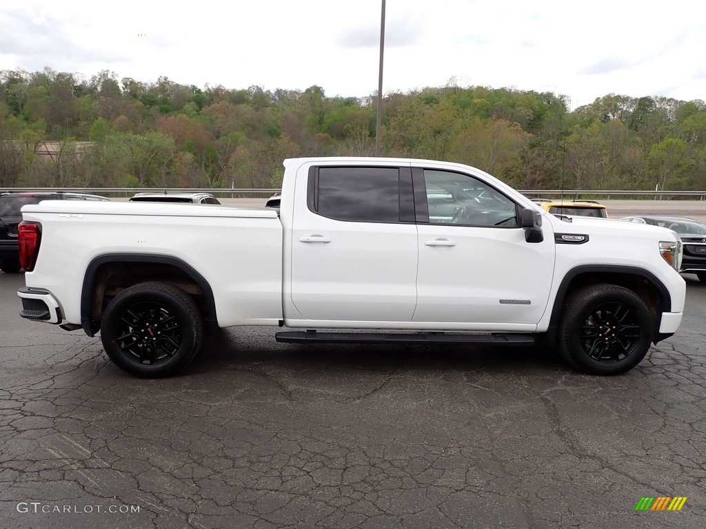 Summit White 2020 GMC Sierra 1500 Elevation Crew Cab 4WD Exterior Photo #144243930