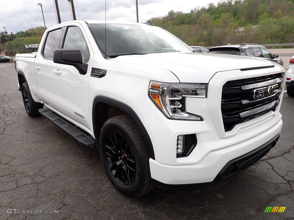 Summit White 2020 GMC Sierra 1500 Elevation Crew Cab 4WD Exterior Photo #144243963