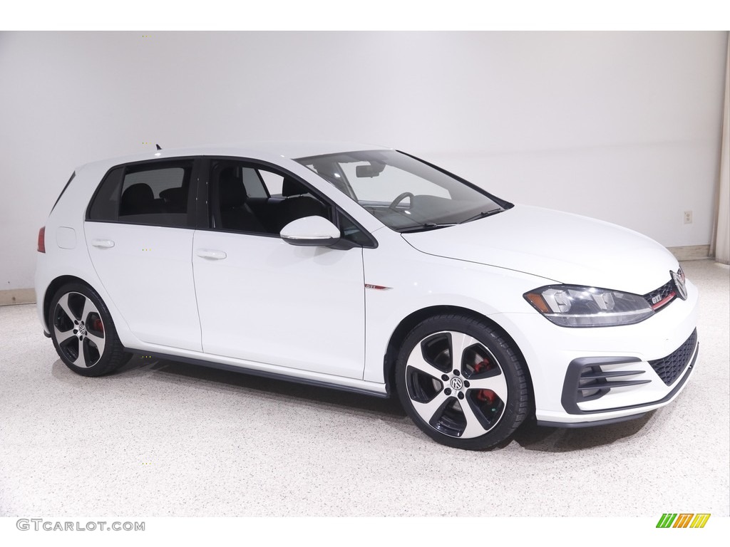 2018 Golf GTI S - Pure White / Titan Black photo #1