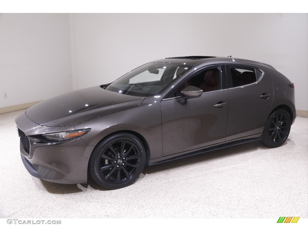 Titanium Flash Metallic 2019 Mazda MAZDA3 Hatchback Premium Exterior Photo #144244818