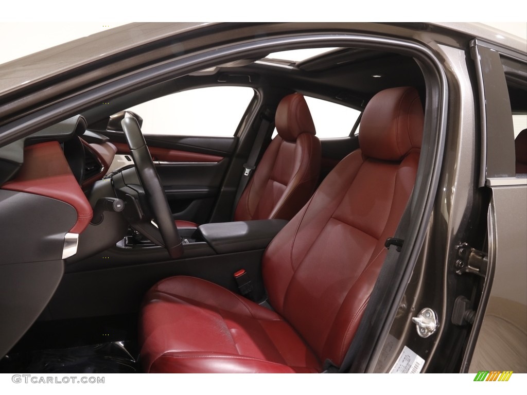 Red Interior 2019 Mazda MAZDA3 Hatchback Premium Photo #144244857