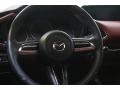 2019 Mazda MAZDA3 Red Interior Steering Wheel Photo