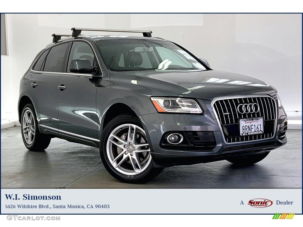 2017 Q5 2.0 TFSI Premium quattro - Monsoon Gray Metallic / Black photo #1