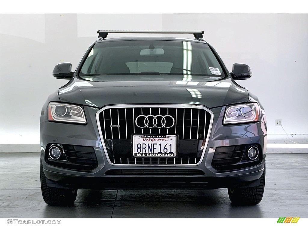 2017 Q5 2.0 TFSI Premium quattro - Monsoon Gray Metallic / Black photo #2