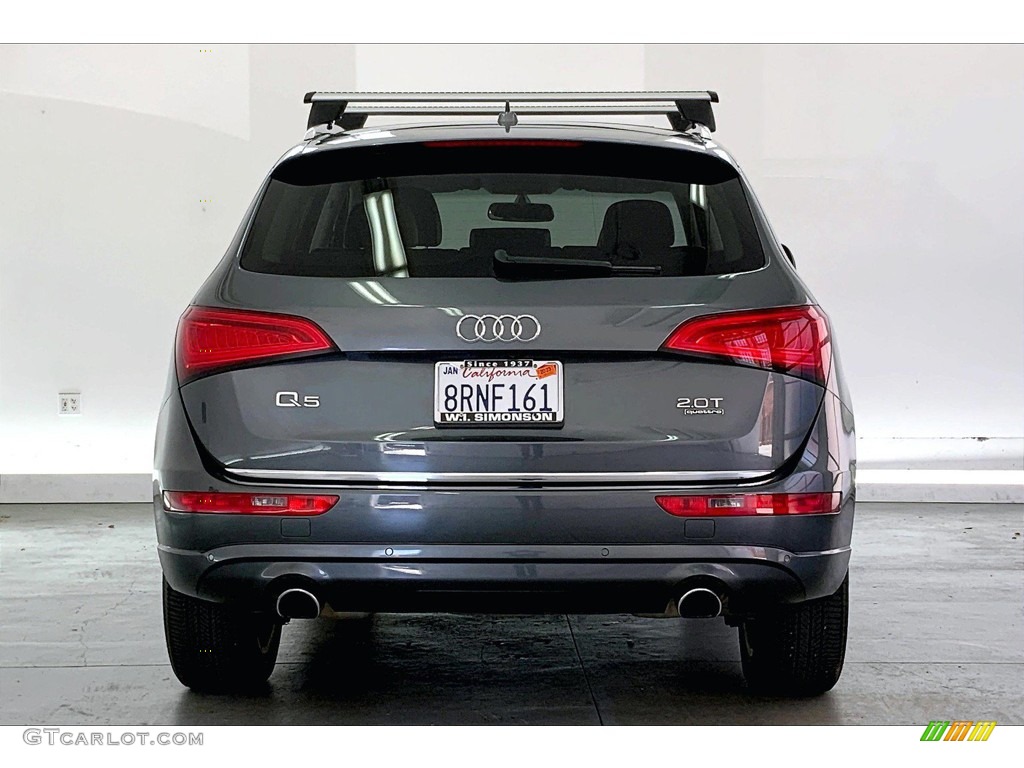 2017 Q5 2.0 TFSI Premium quattro - Monsoon Gray Metallic / Black photo #3