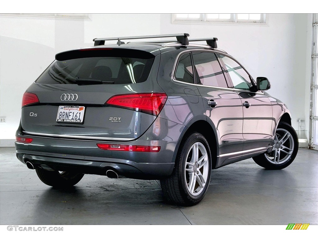 2017 Q5 2.0 TFSI Premium quattro - Monsoon Gray Metallic / Black photo #13
