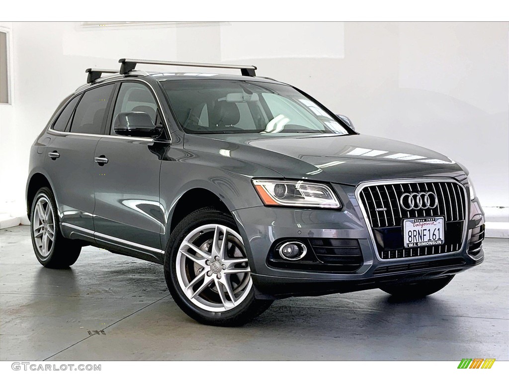2017 Q5 2.0 TFSI Premium quattro - Monsoon Gray Metallic / Black photo #34