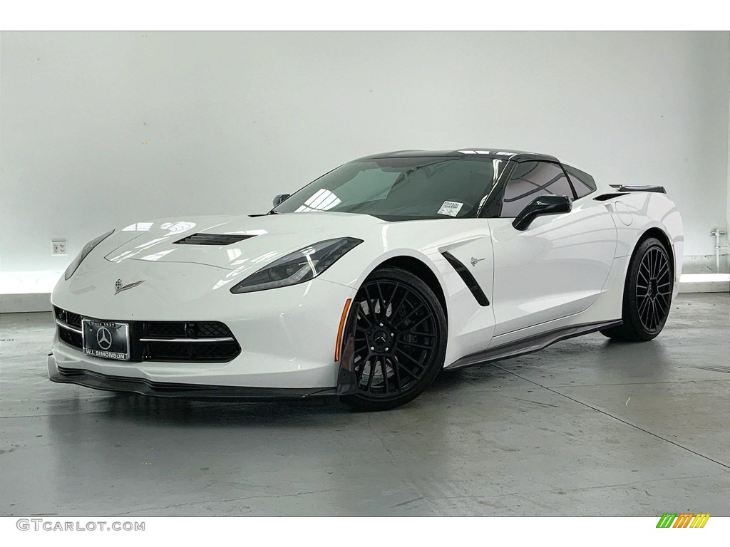 Arctic White 2016 Chevrolet Corvette Stingray Coupe Exterior Photo #144246435