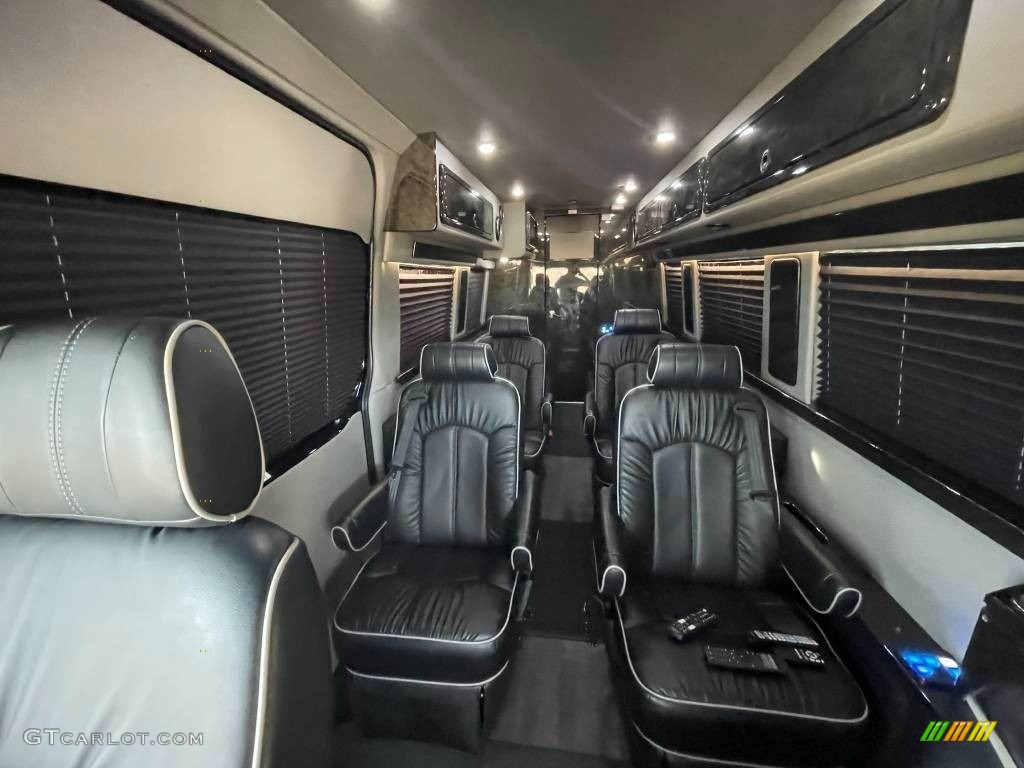 Black Interior 2018 Mercedes-Benz Sprinter 3500 Passenger Conversion Photo #144247273