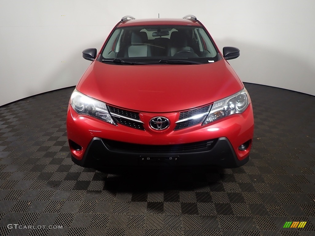 2013 RAV4 LE AWD - Barcelona Red Metallic / Black photo #6