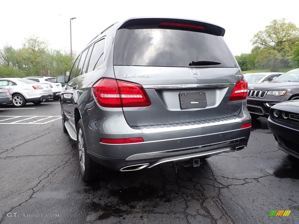 2018 GLS 450 4Matic - Selenite Grey Metallic / Black photo #4