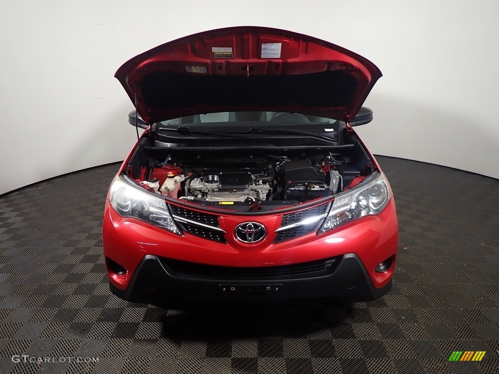 2013 RAV4 LE AWD - Barcelona Red Metallic / Black photo #7