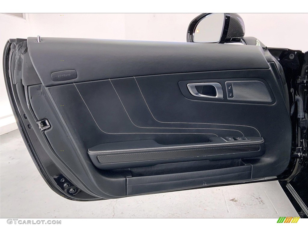 2012 Mercedes-Benz SLS AMG Roadster designo Black Door Panel Photo #144247650