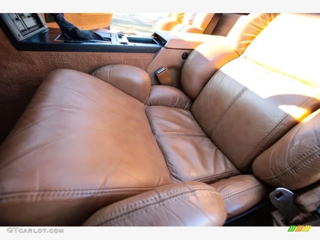 1989 Corvette Convertible - Dark Red Metallic / Saddle photo #6