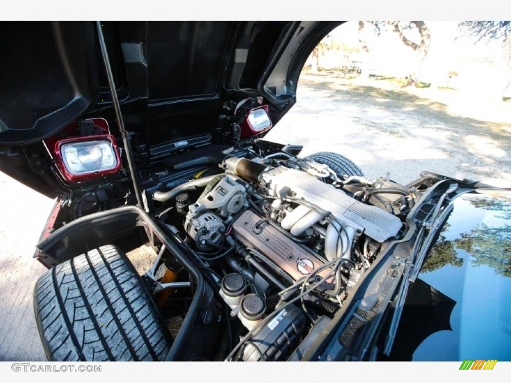 1989 Corvette Convertible - Dark Red Metallic / Saddle photo #17