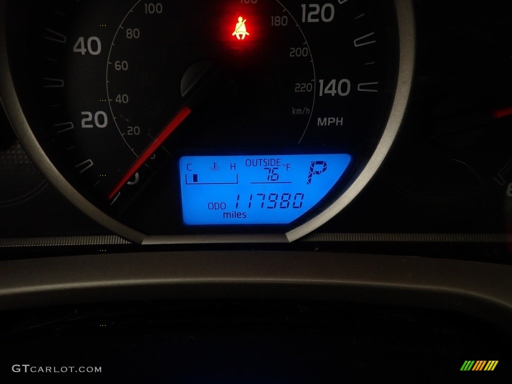 2013 RAV4 LE AWD - Barcelona Red Metallic / Black photo #43