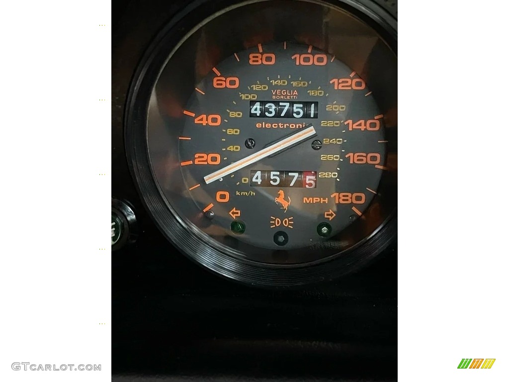 1986 Ferrari 328 GTS Gauges Photo #144249468