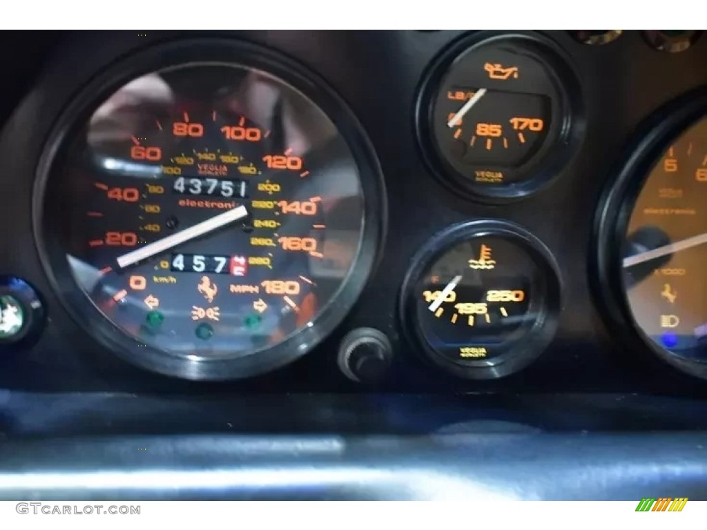 1986 Ferrari 328 GTS Gauges Photo #144249489
