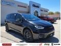 2022 Brilliant Black Crystal Pearl Chrysler Pacifica Limited AWD  photo #1