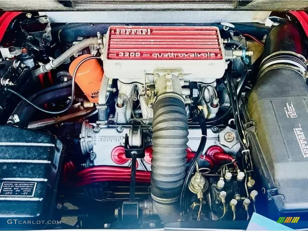 1986 Ferrari 328 GTS 3.2 Liter DOHC 32-Valve V8 Engine Photo #144249723