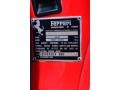 1986 Ferrari 328 GTS Info Tag
