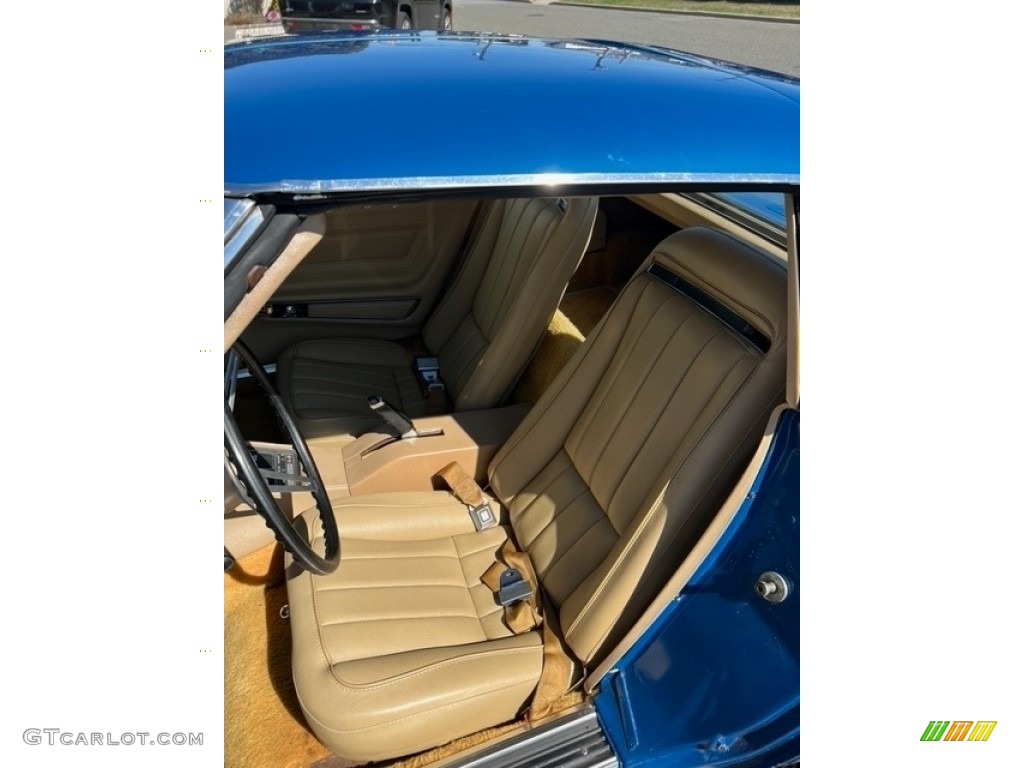 1970 Corvette Stingray Sport Coupe - Bridgehampton Blue / Saddle photo #6