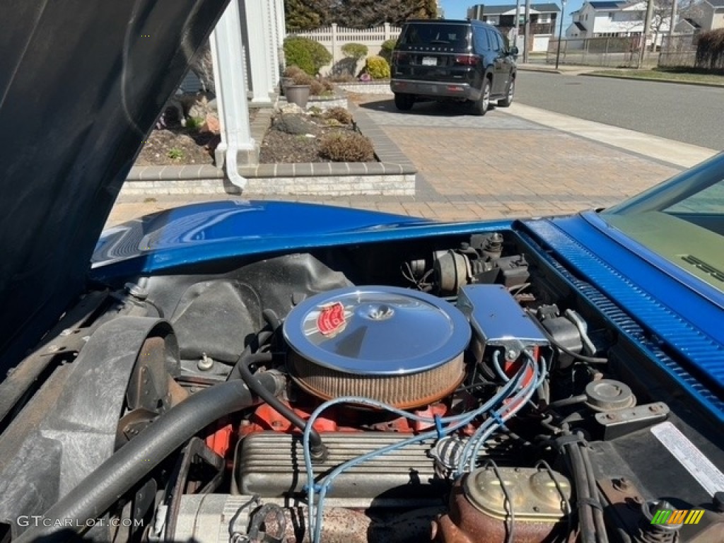 1970 Corvette Stingray Sport Coupe - Bridgehampton Blue / Saddle photo #8