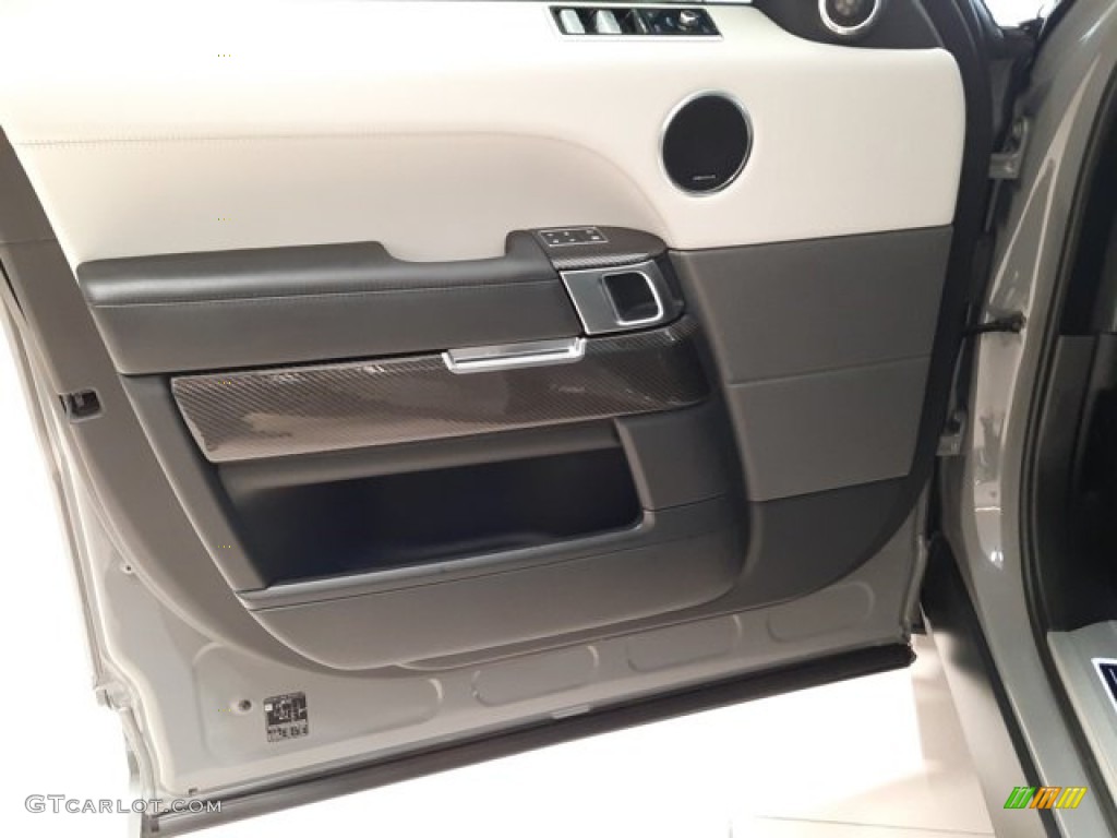 2022 Land Rover Range Rover Sport SVR Cirrus/Ebony Door Panel Photo #144250551