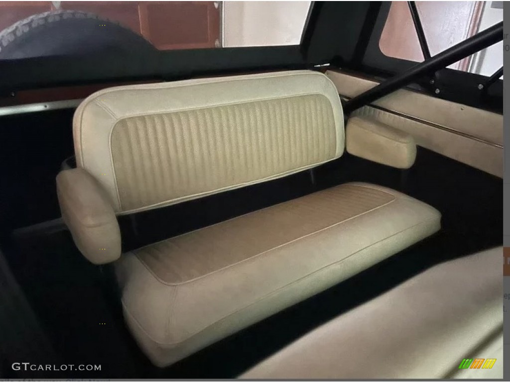 1969 Ford Bronco Sport Wagon Interior Color Photos