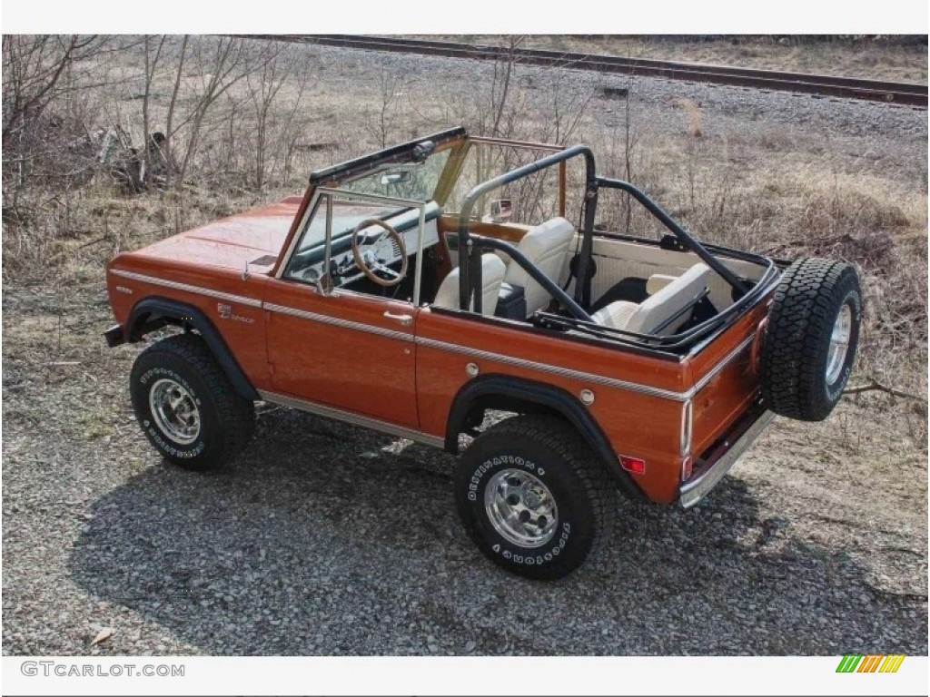 Orange 1969 Ford Bronco Sport Wagon Exterior Photo #144250668