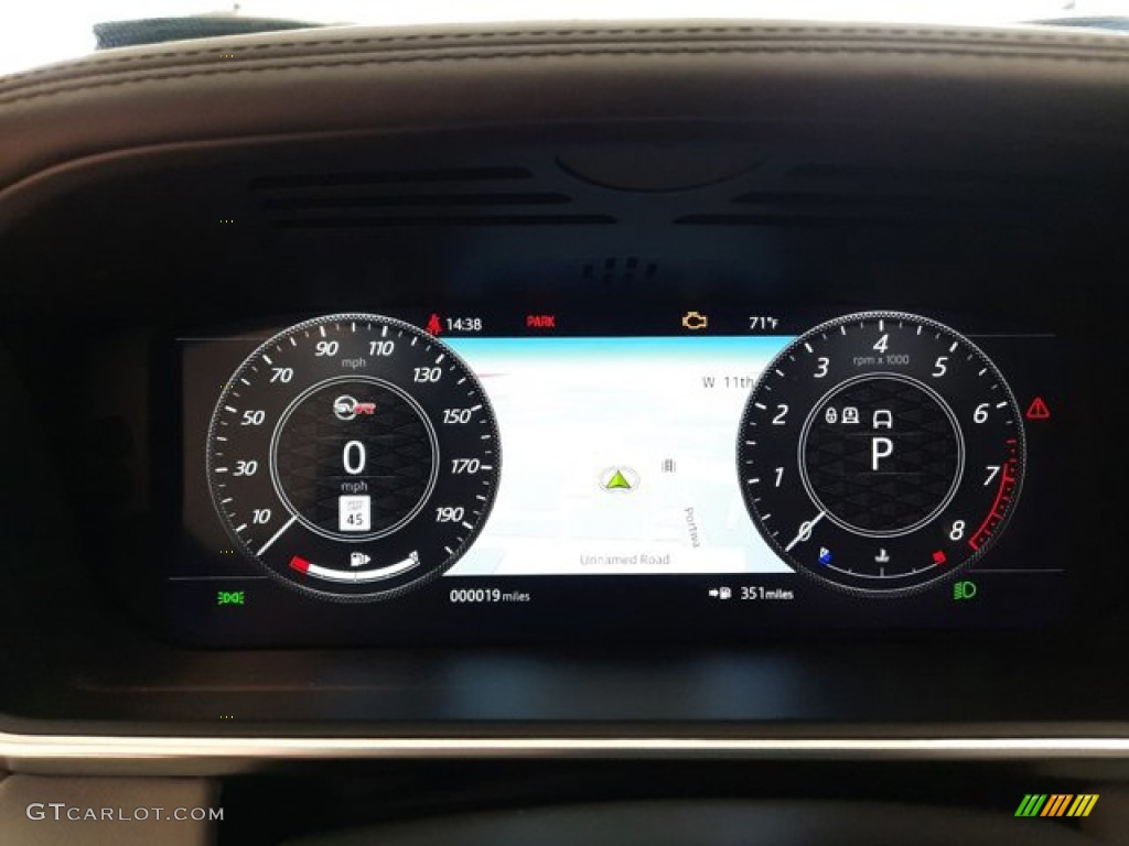 2022 Land Rover Range Rover Sport SVR Gauges Photos